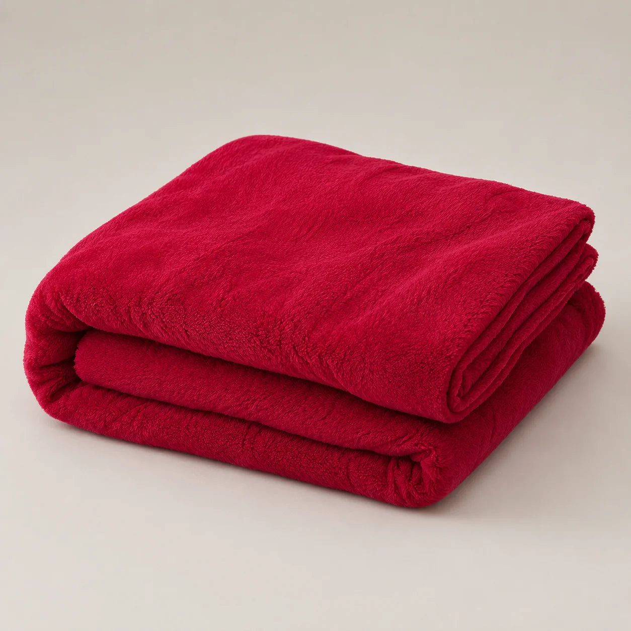 Cobija Piel Durazno Soft Rojo Escarlata