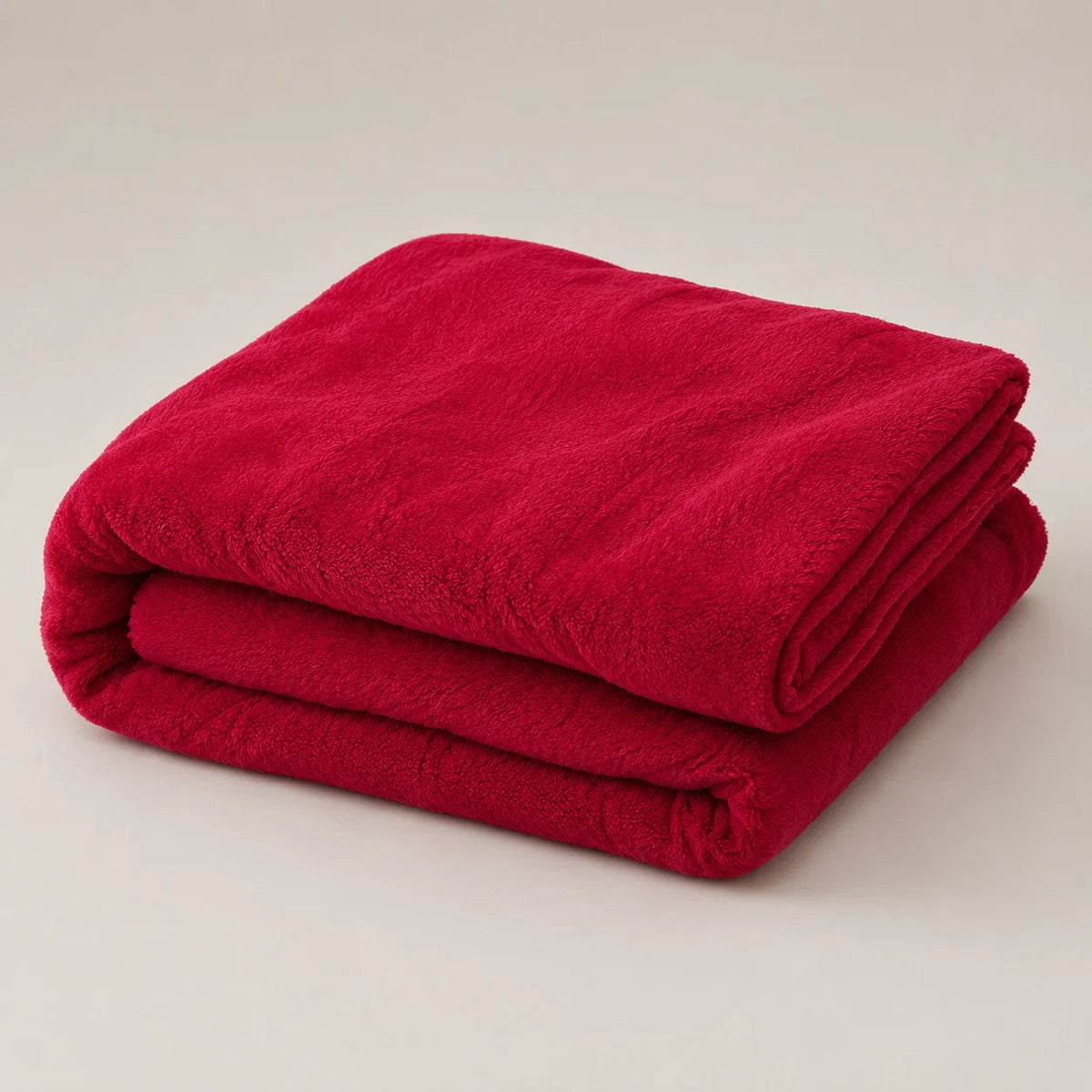 Cobija Piel Durazno Soft Rojo Escarlata