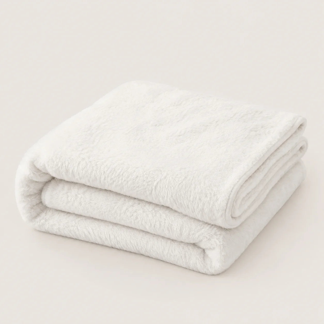 Cobija Piel Durazno Soft Blanco