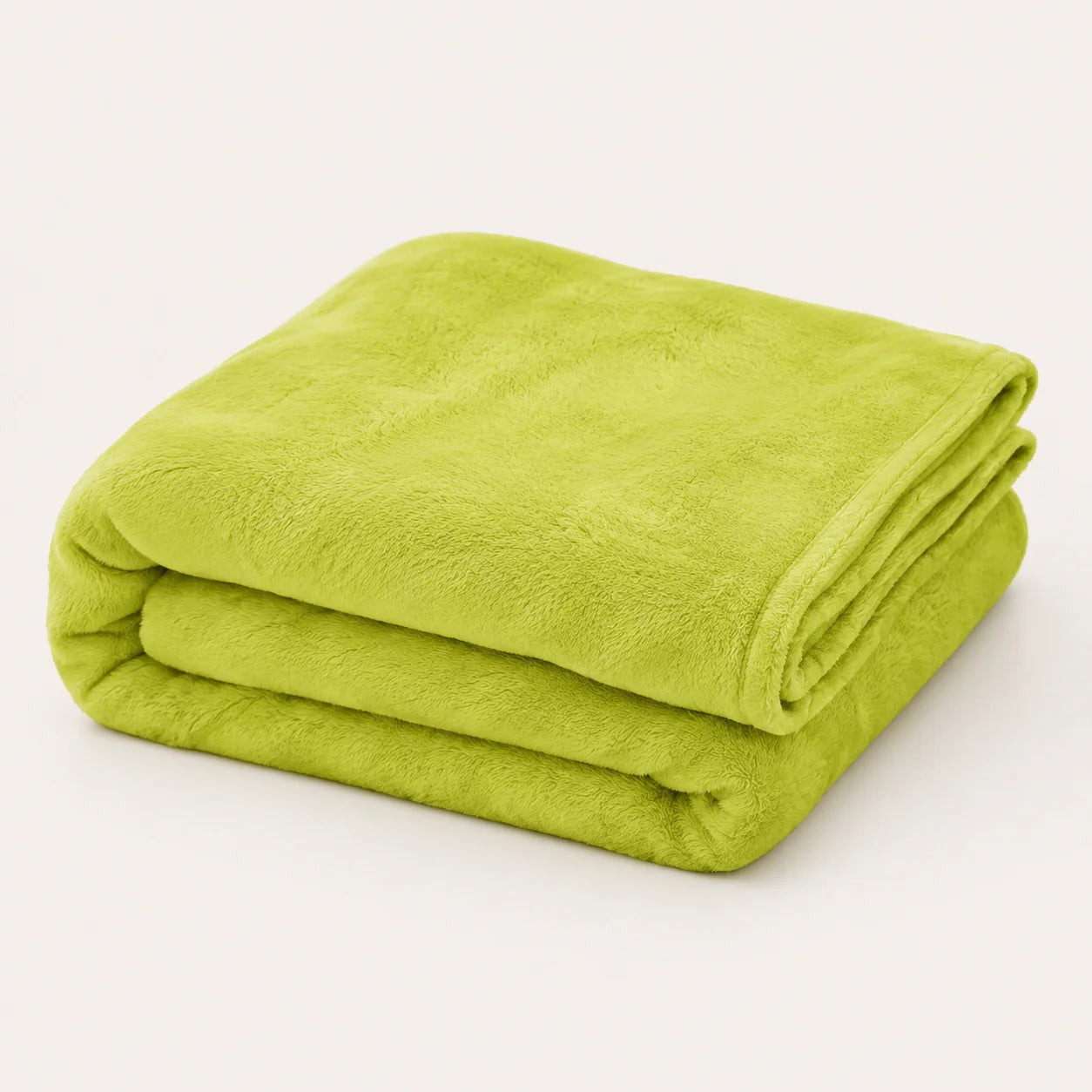 Cobija Piel Durazno Soft Verde Lima