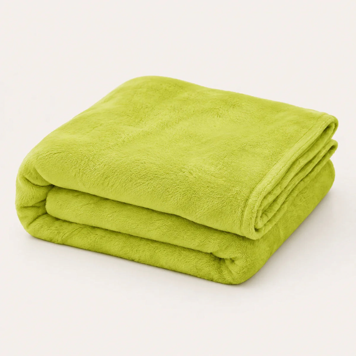 Cobija Piel Durazno Soft Verde Lima