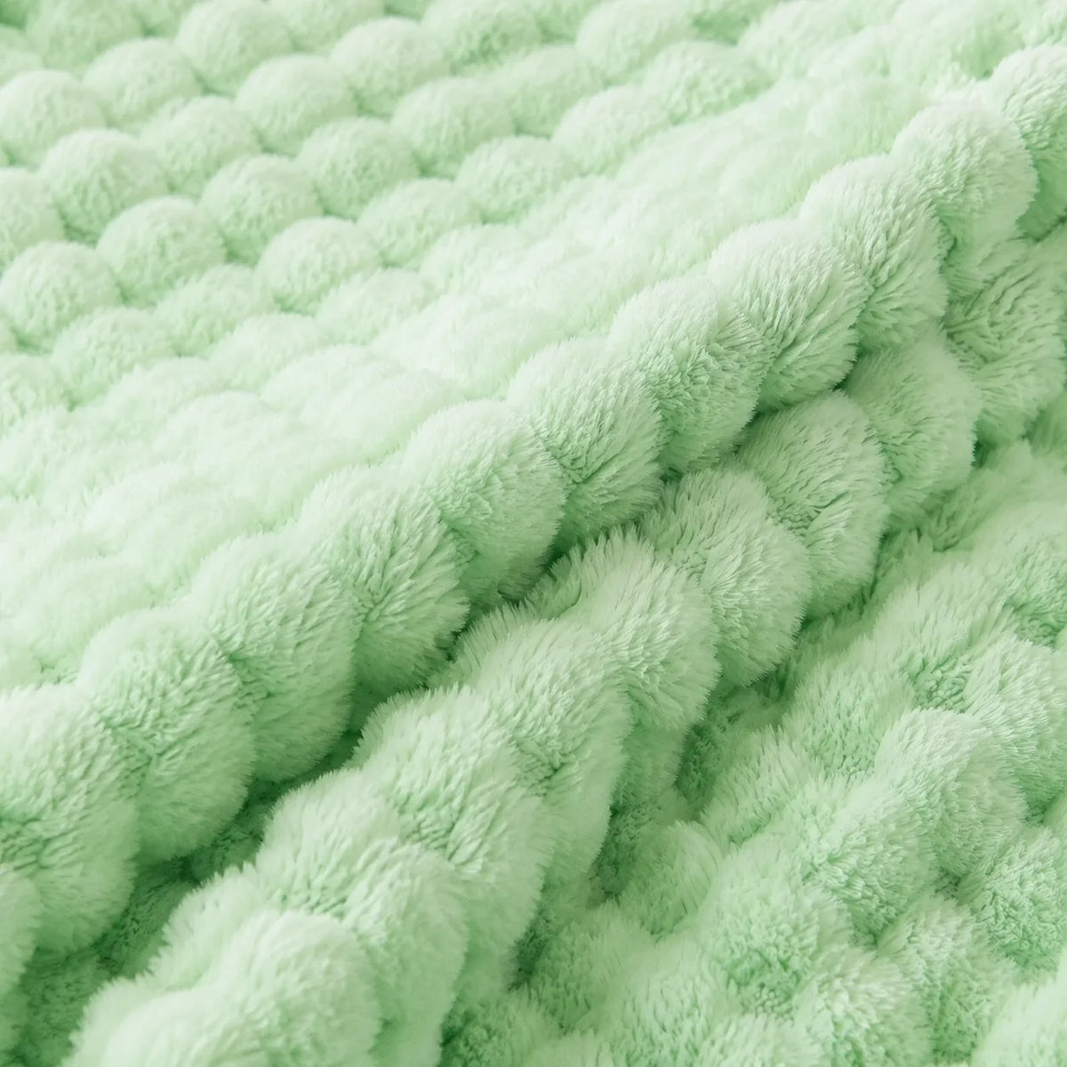 Cobija Texture Verde Menta