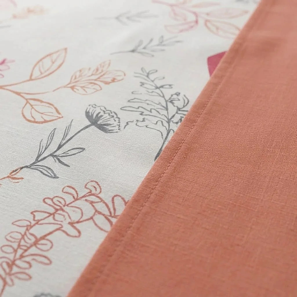Juego De Sábanas Con Cortinas  Sueños Botánicos