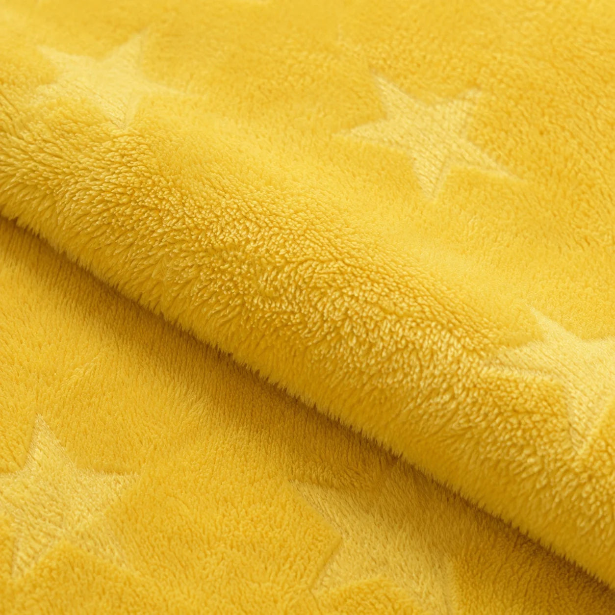 Cobija Comfortsoft Amarilla  Estrellas Suave