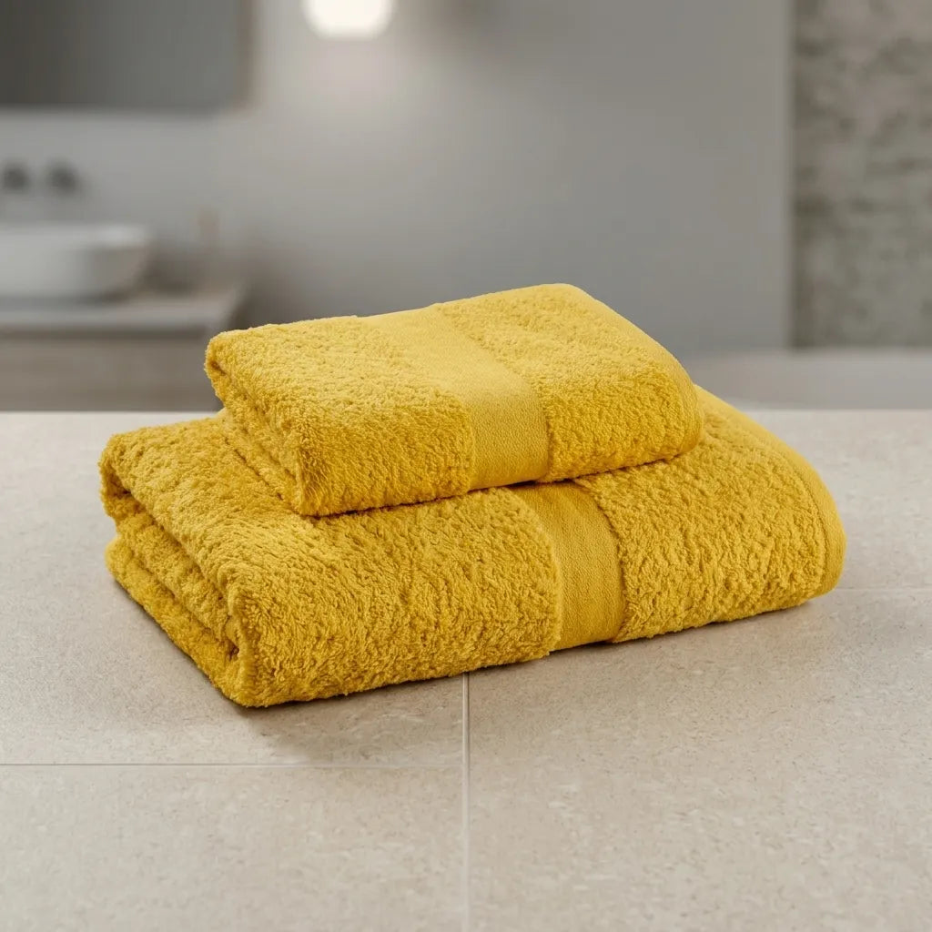 Toalla Elegant 400 Gsm Amarilla