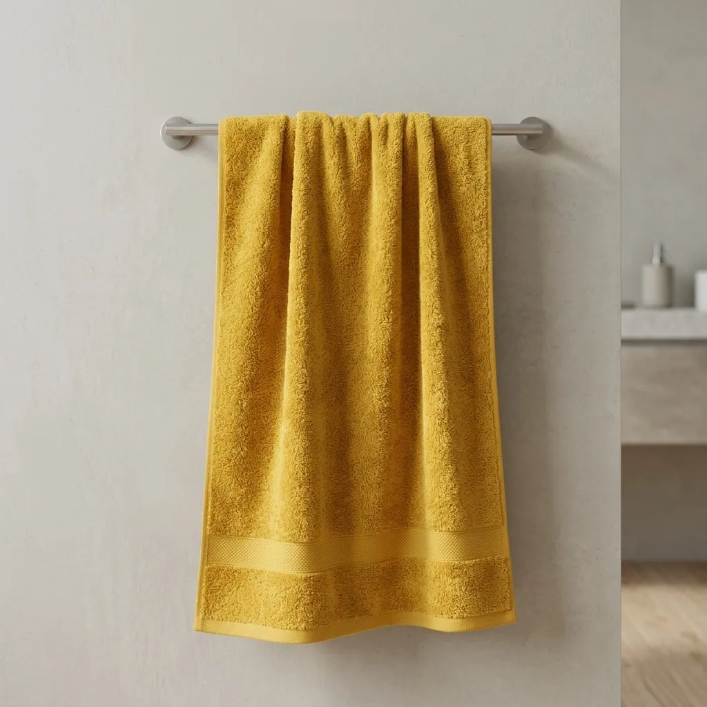 Toalla Elegant 400 Gsm Amarilla