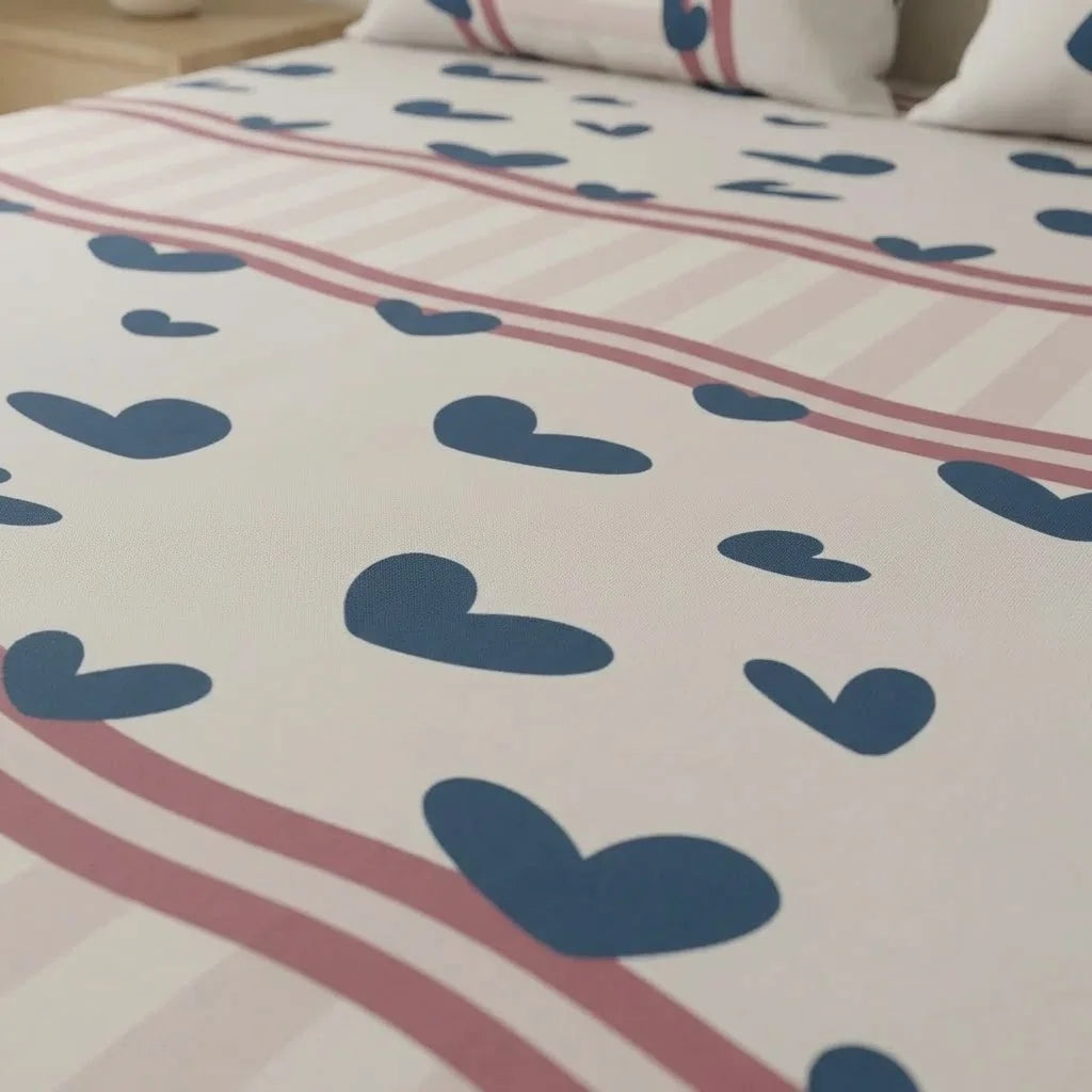 Sábana Ajustable Entre Dos Amores