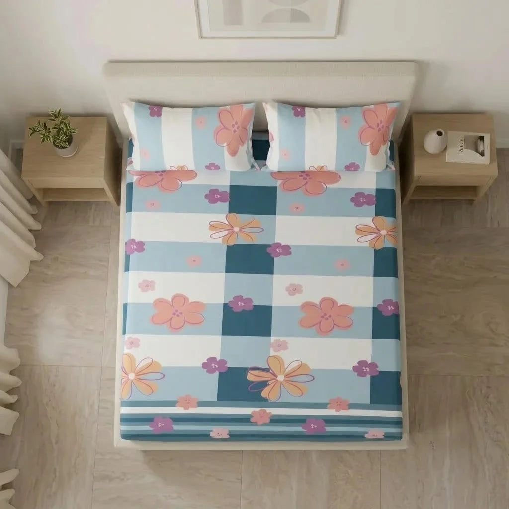Sábana Ajustable Rosella Floral