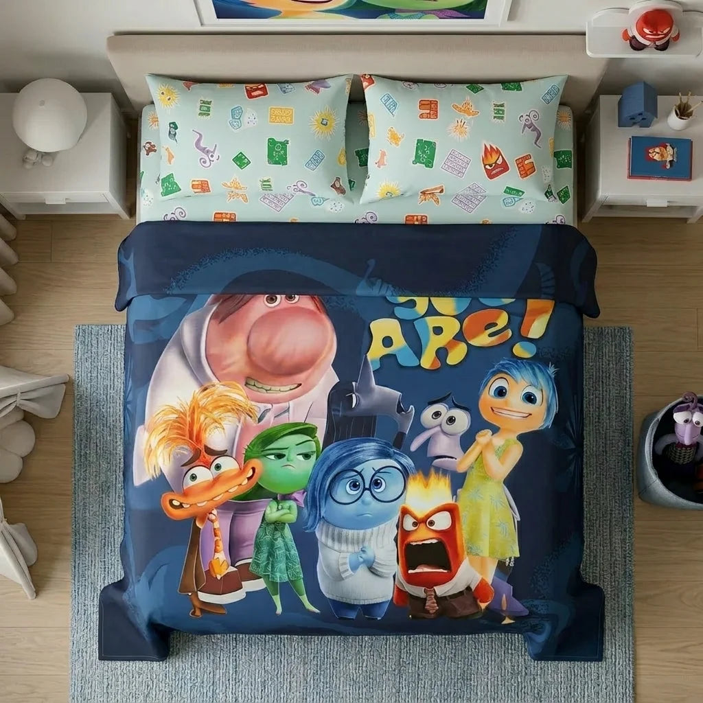 Juego De Sabanas Core Disney Intensamente