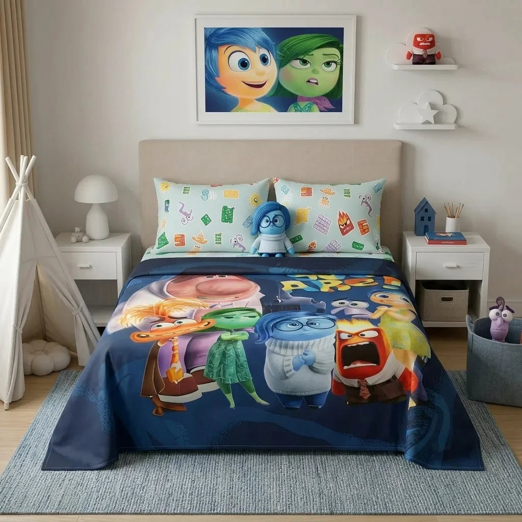 Juego De Sabanas Core Disney Intensamente