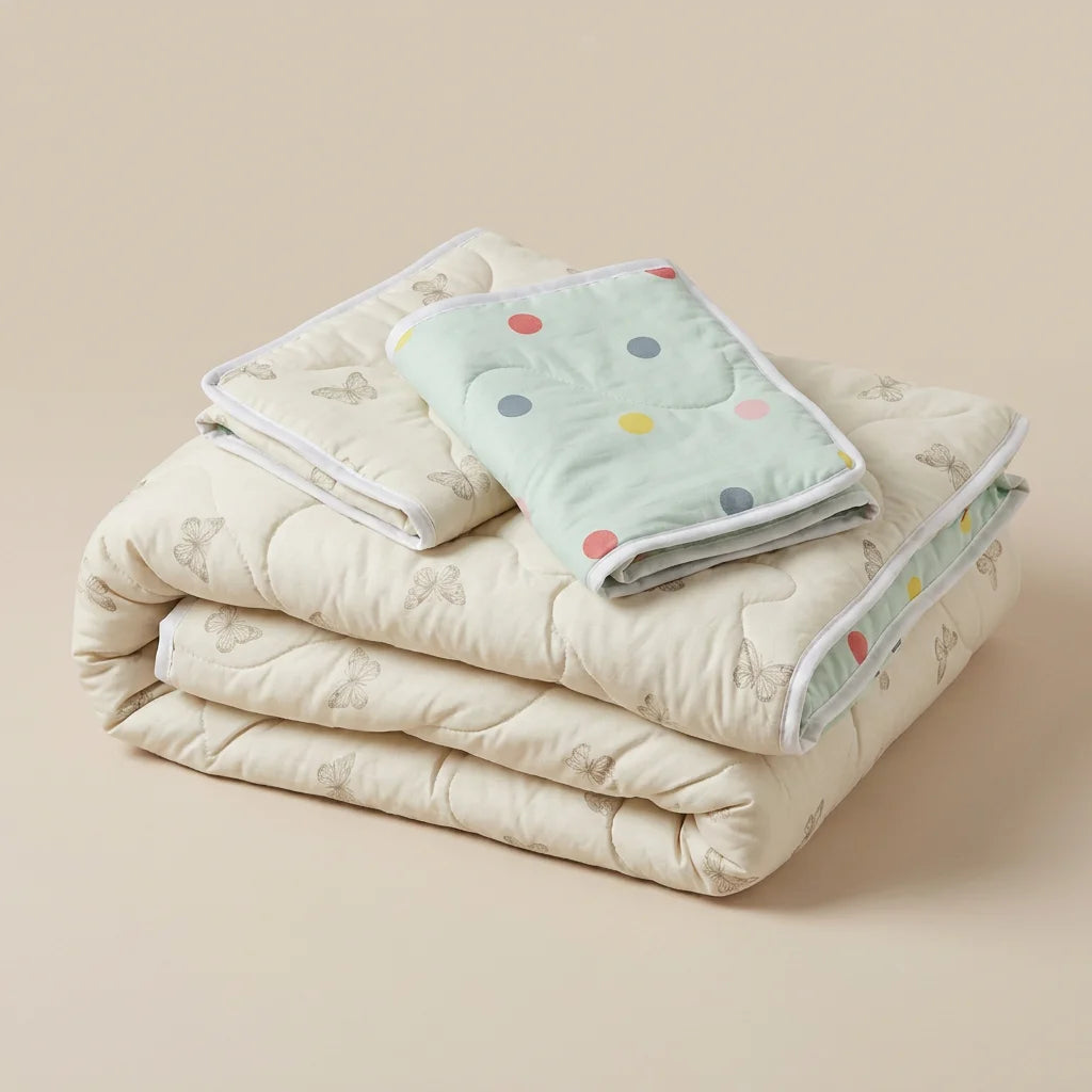 Cubrelecho Acolchado  Cotton Sense Jardín Supremo