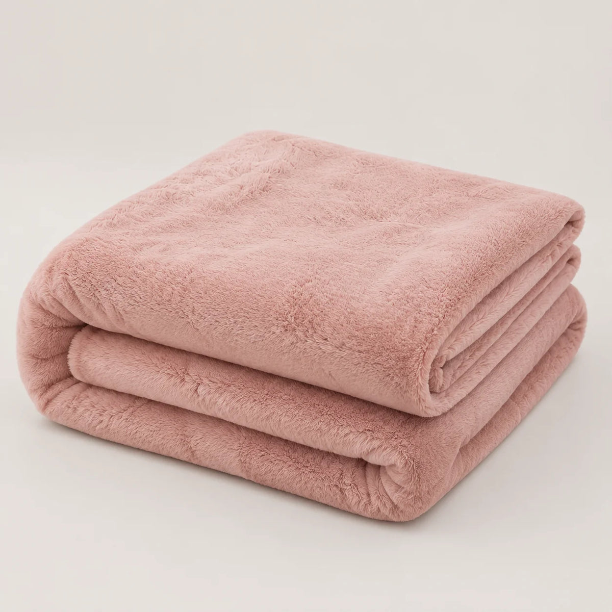 Cobija Piel De Durazno Palo De Rosa