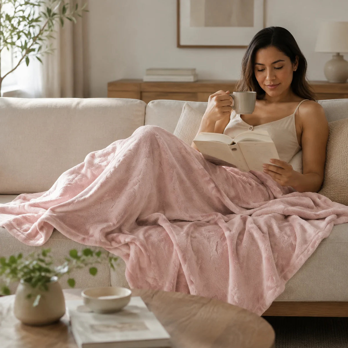 Cobija Comfortsoft Rosa Suave
