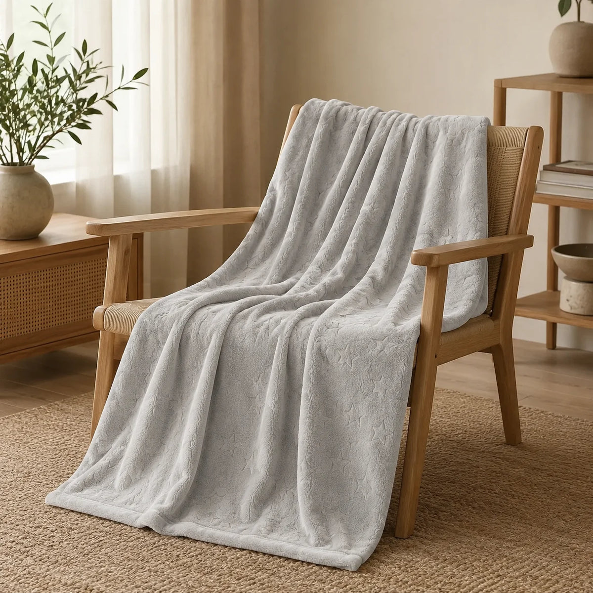 Cobija Comfortsoft Gris Claro Suave