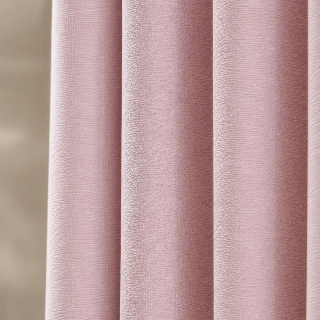 Cortina Black Out Anti-Luz Baltica Rosado Aislantes