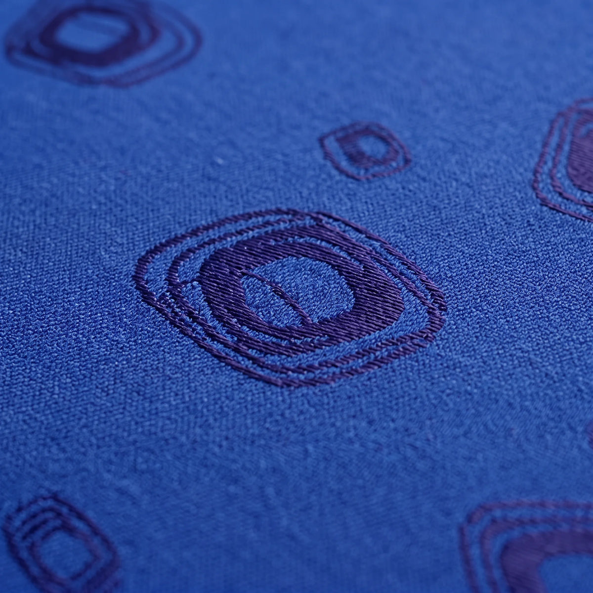 Cortina Yacar Boton Azul Elegante
