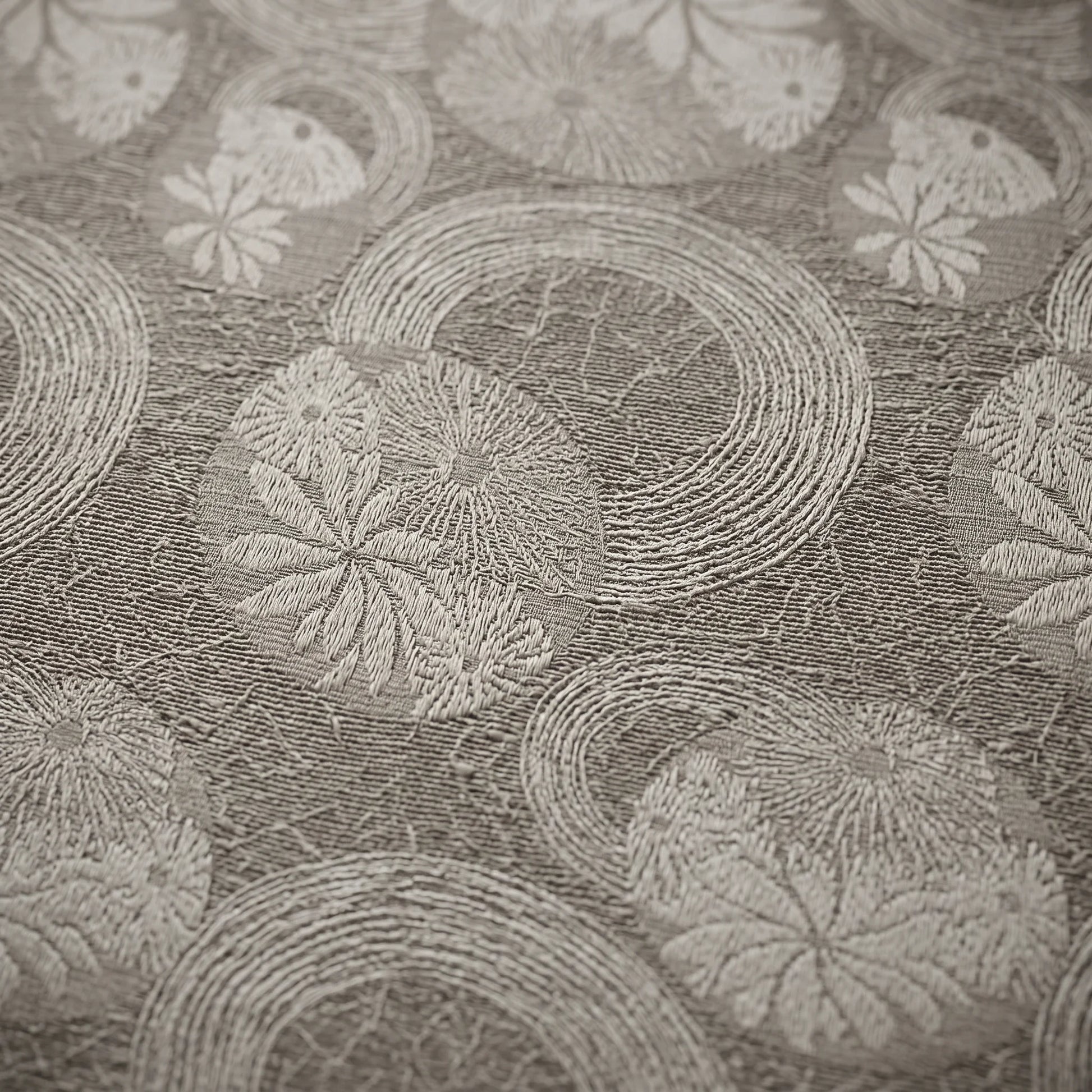Cortina Jacquard Café Argolla