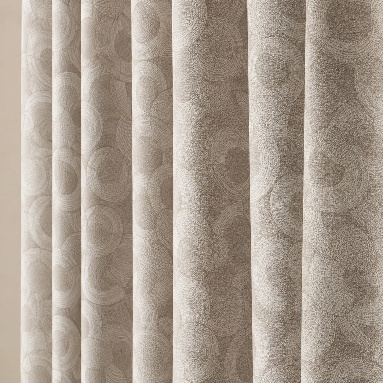Cortina Jacquard Café Argolla