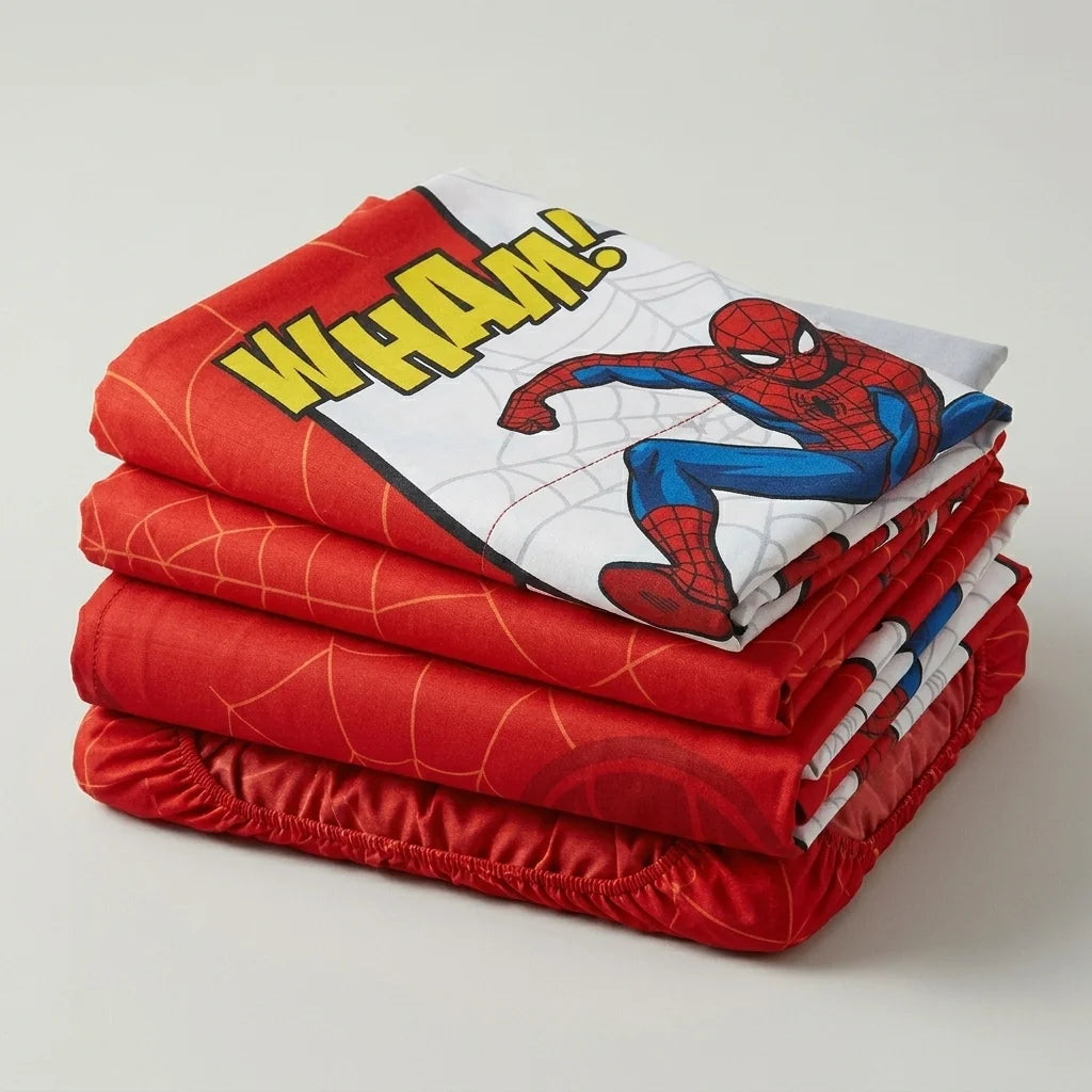 Juegos De Sábanas Disney Spiderman Rojo