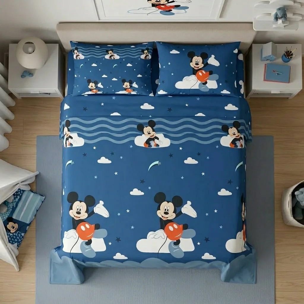 Juego De Sábanas Disney Plus Mickey Jr