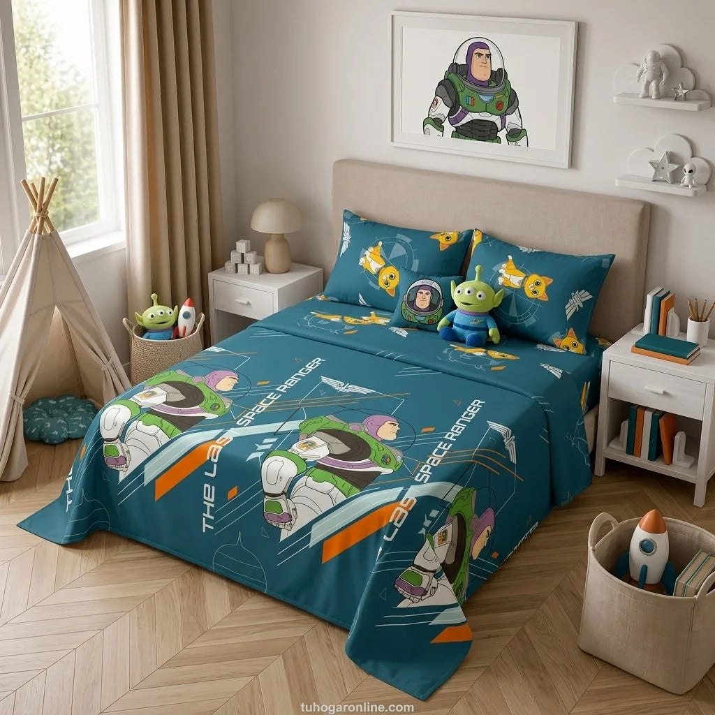 Juego De Sábanas Disney Plus Lightyear Sox