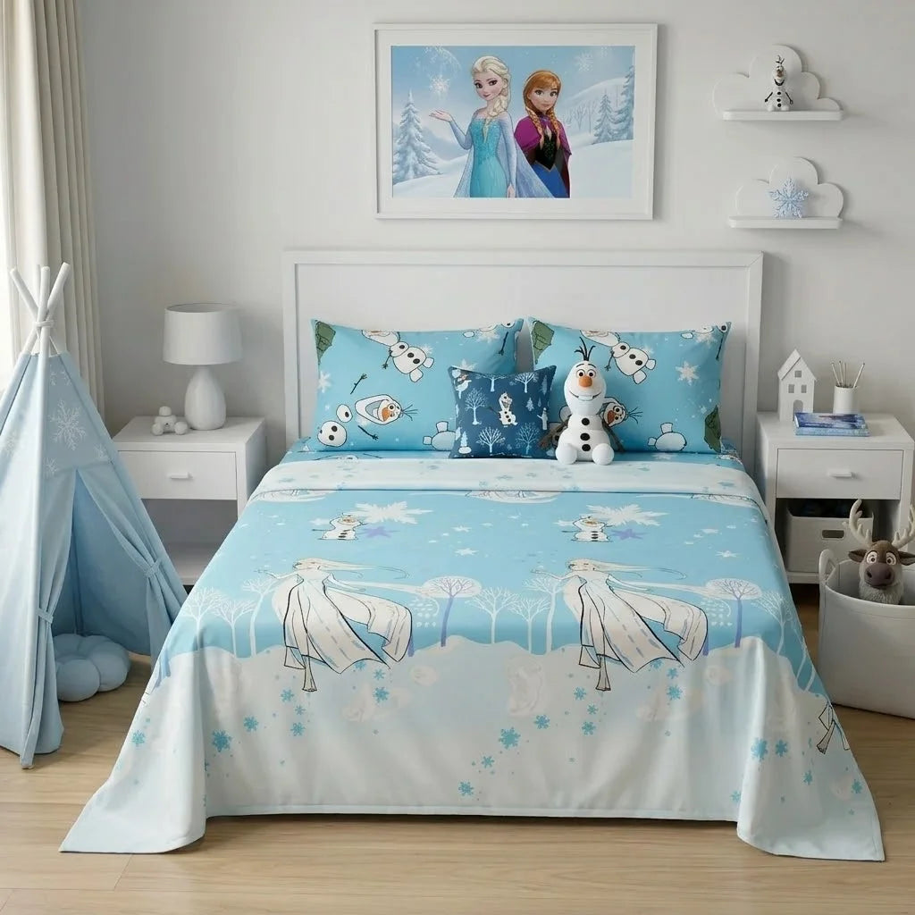 Juego De Sábanas Disney Plus Frozen