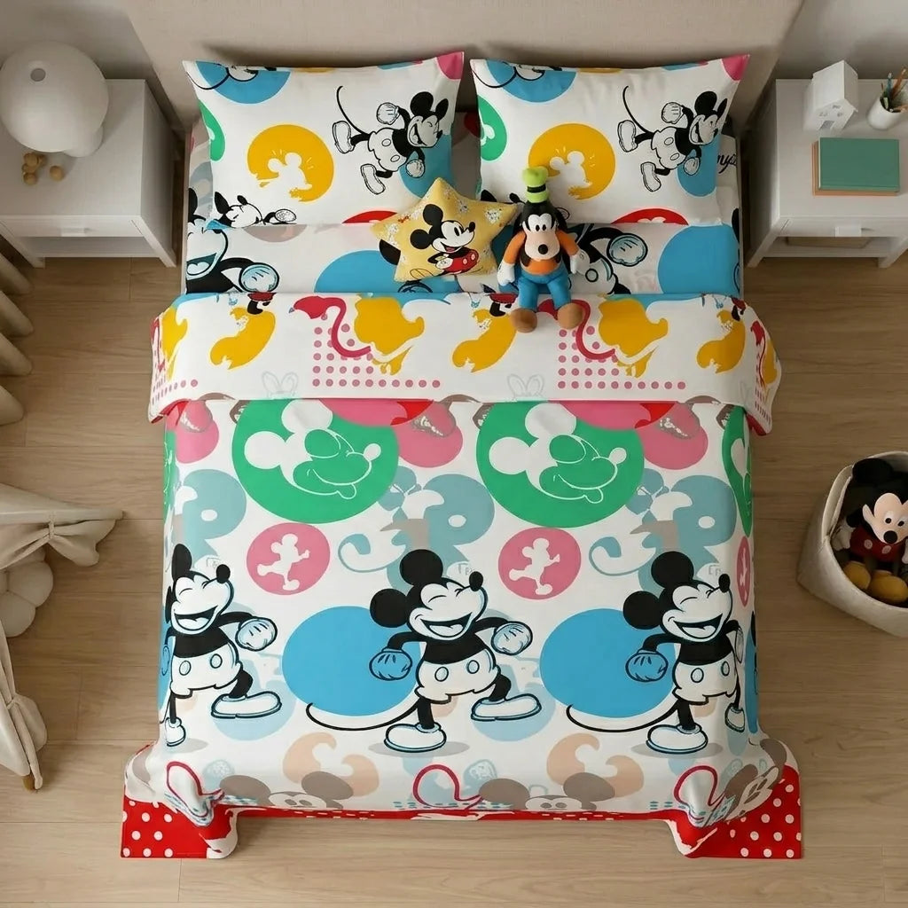 Juego De Sábanas Disney Plus Mickey Mouse