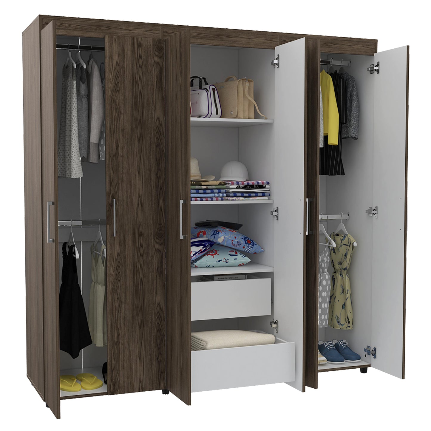 Closet Amatista Rta Milan + Blanco