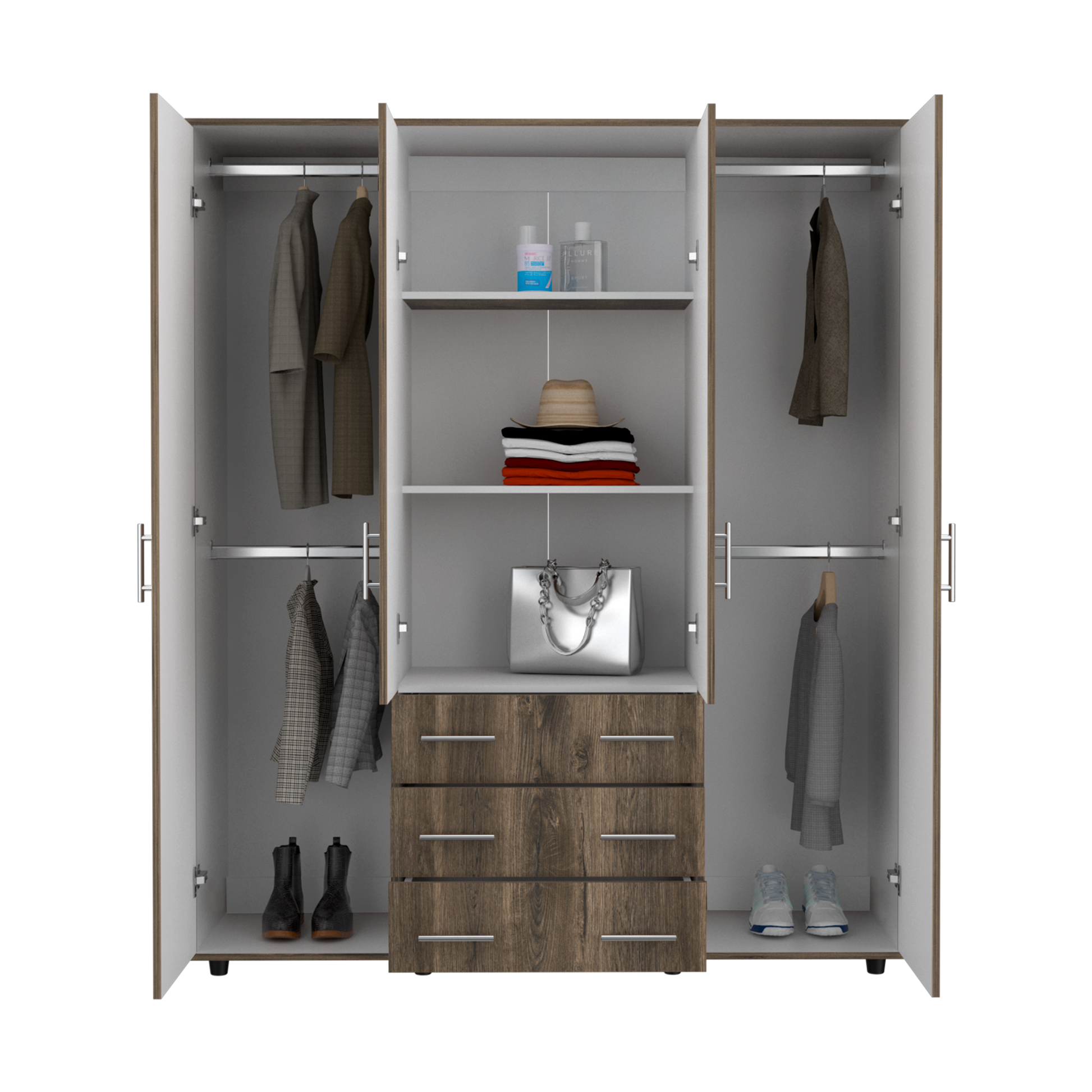 Closet Fontan 180 X 150 X 50 Rta Bellota + Blanco