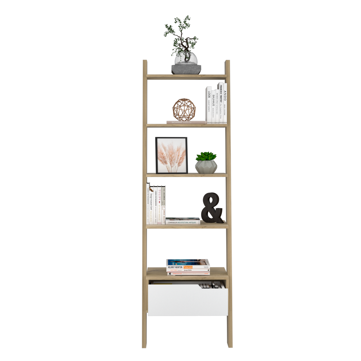 Estanteria Oslo C/Cajon Rta Duna + Blanco