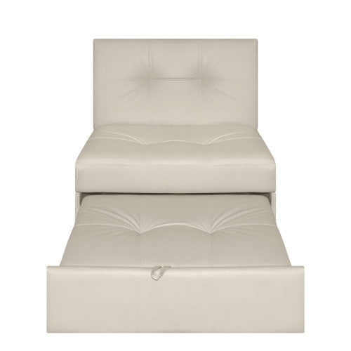 Silla Cama Cuero Sintetico  Angela