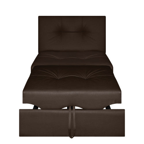 Silla Cama Cuero Sintetico  Angela