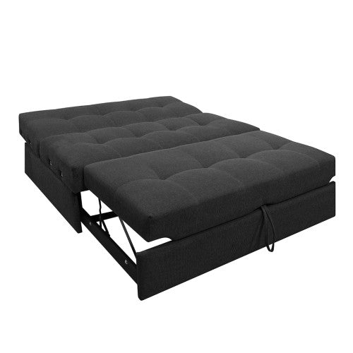 Sofá Cama  Con Brazos Tela  Angela