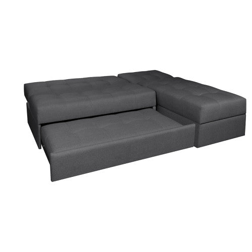 Sofá Cama En L Con Brazos Antifluido  Angela