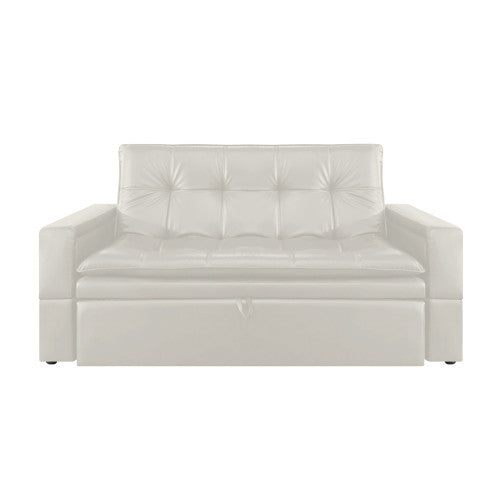 Sofa Cama Cuero Sintetico  Ethel