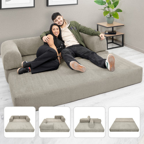 Sofá Cama Enrollado Y Comprimido Pullman  Miami