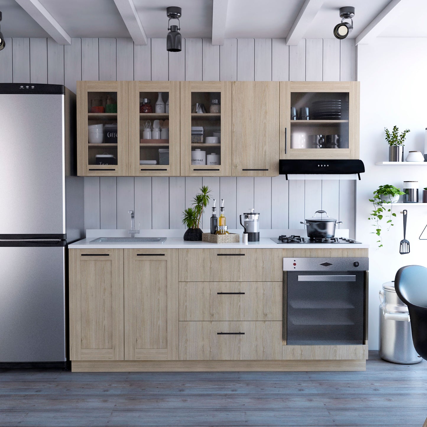 Cocina 210 Solna Rta Rovere