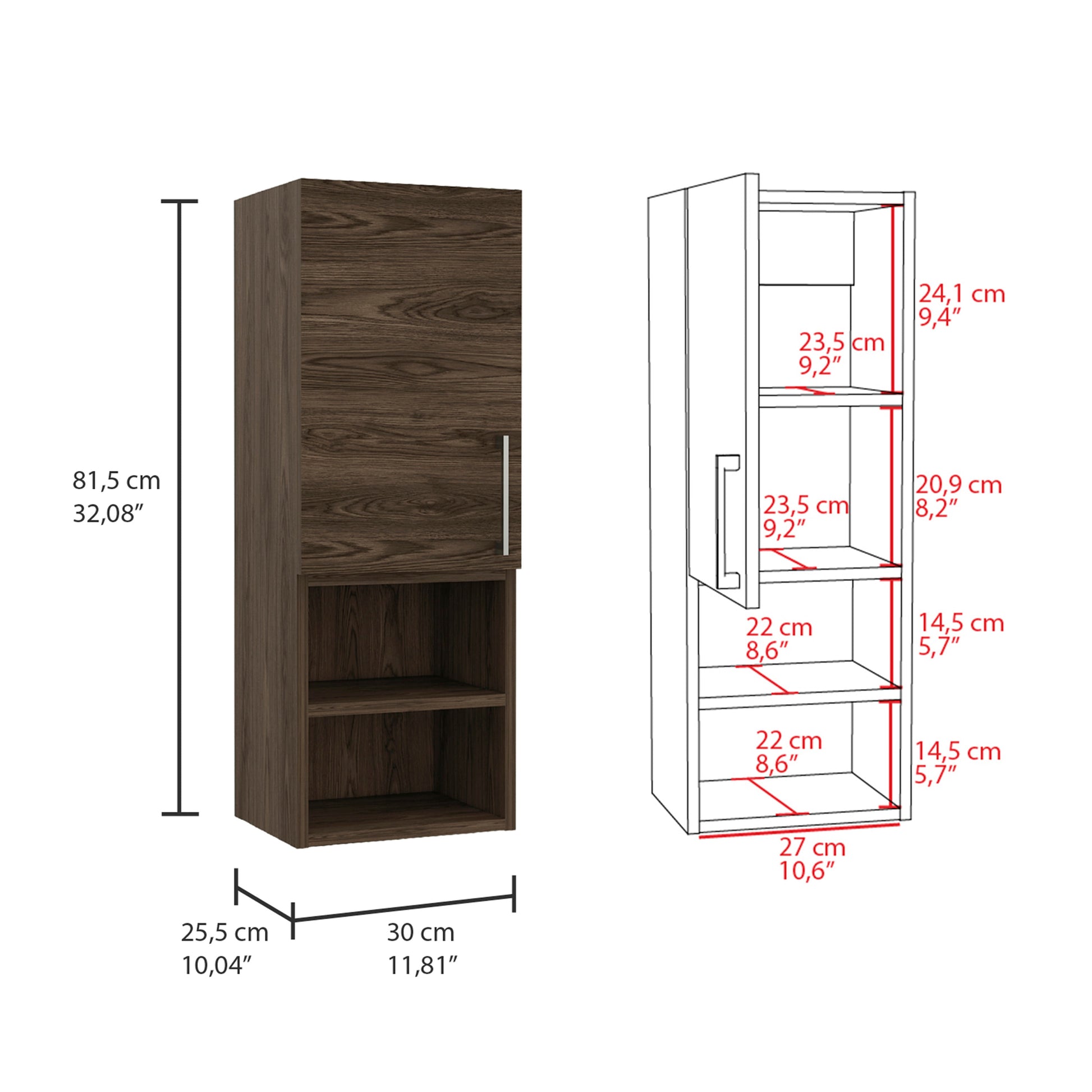 Mueble Auxiliar De Baño Barcelona Rta Milan