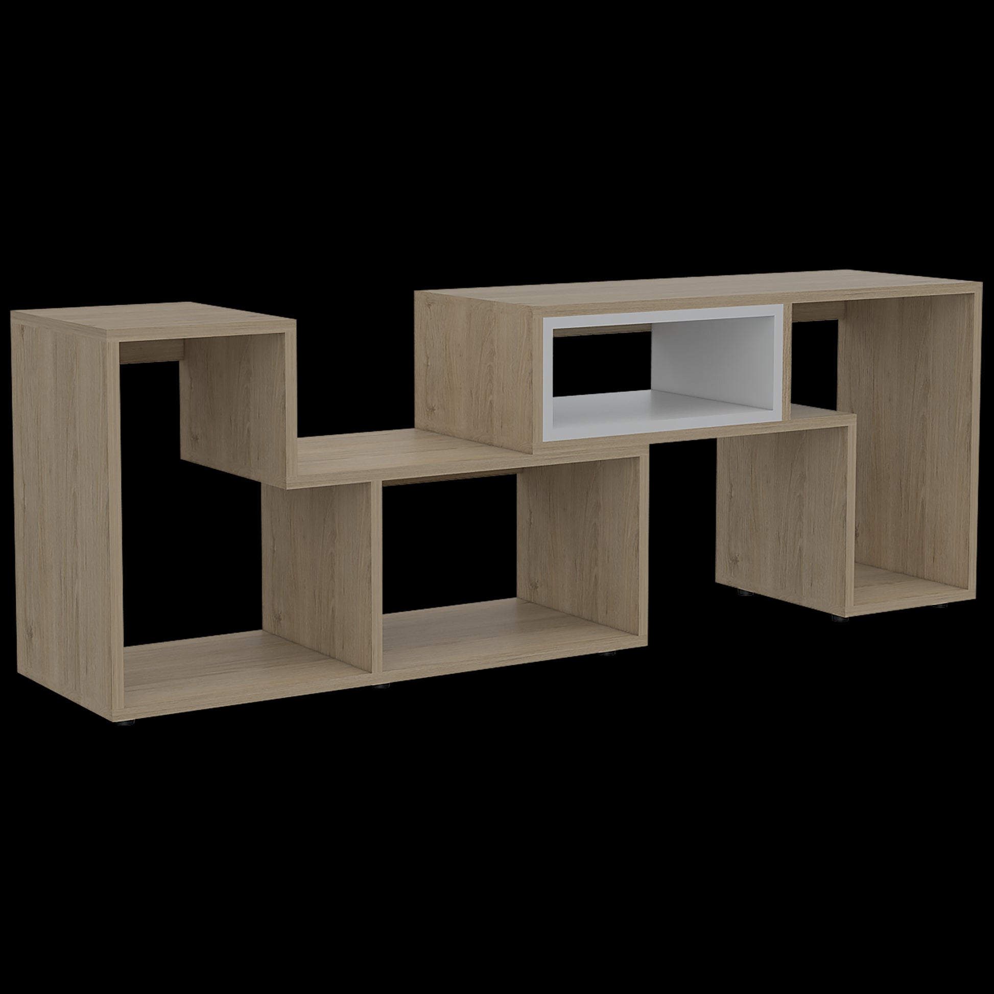 Rack Extensible Beijing Rta Rovere-Blanco