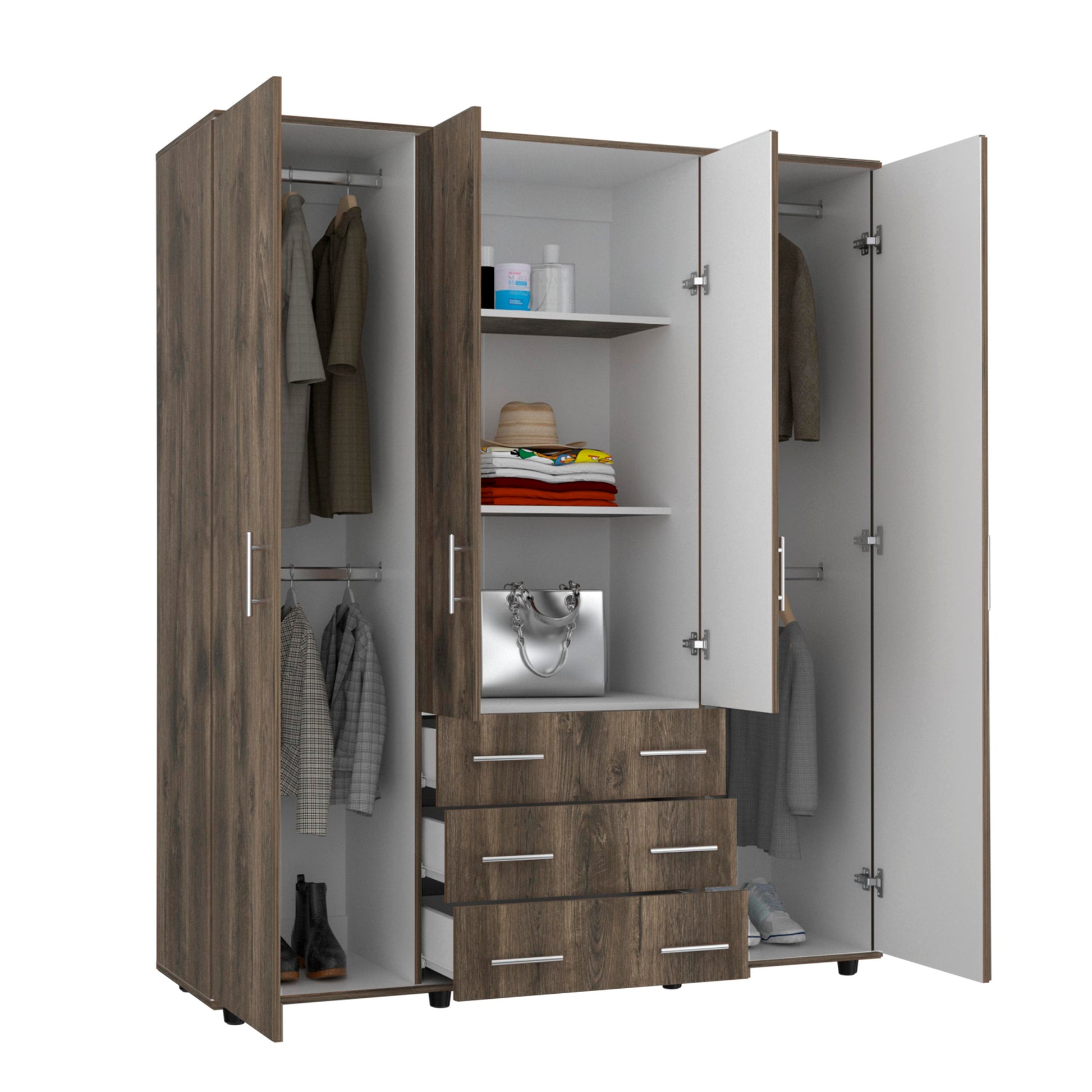 Closet Fontan 180 X 150 X 50 Rta Bellota + Blanco
