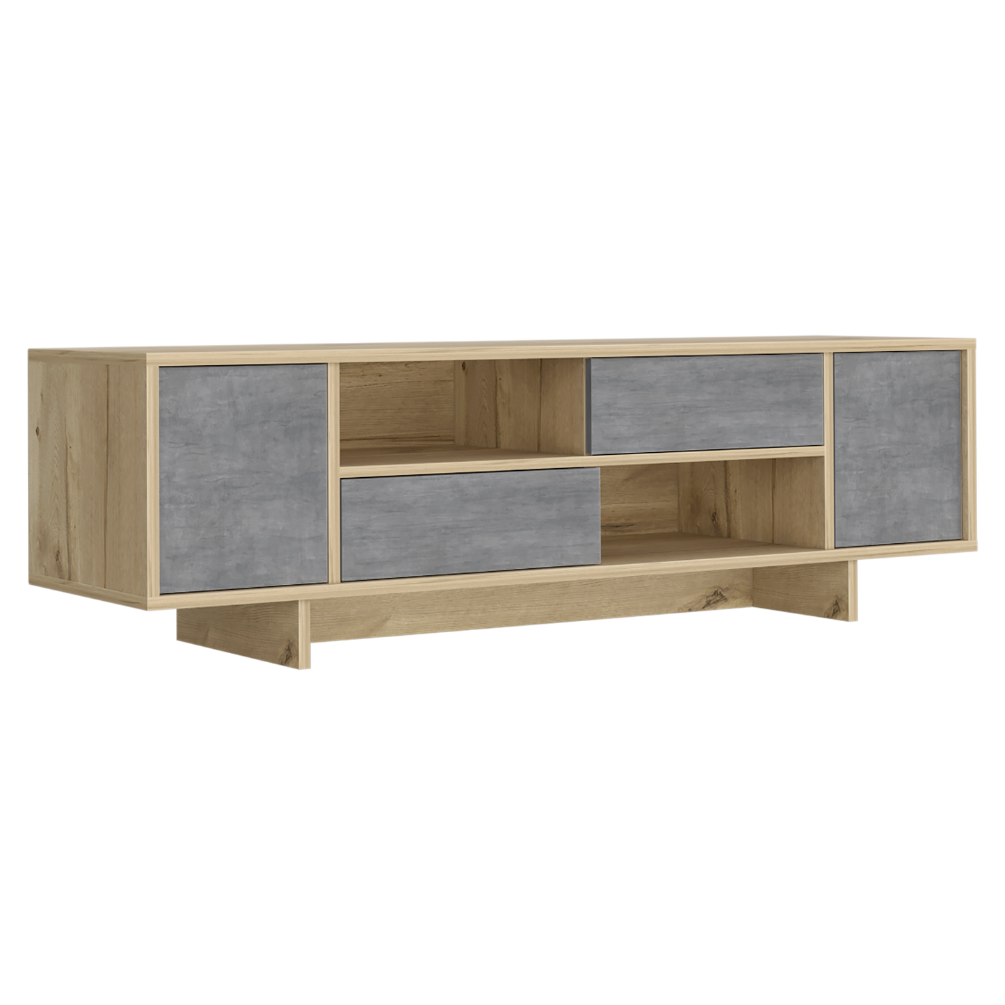 Rack Para Tv Del Valle Rta Duna + Cemento