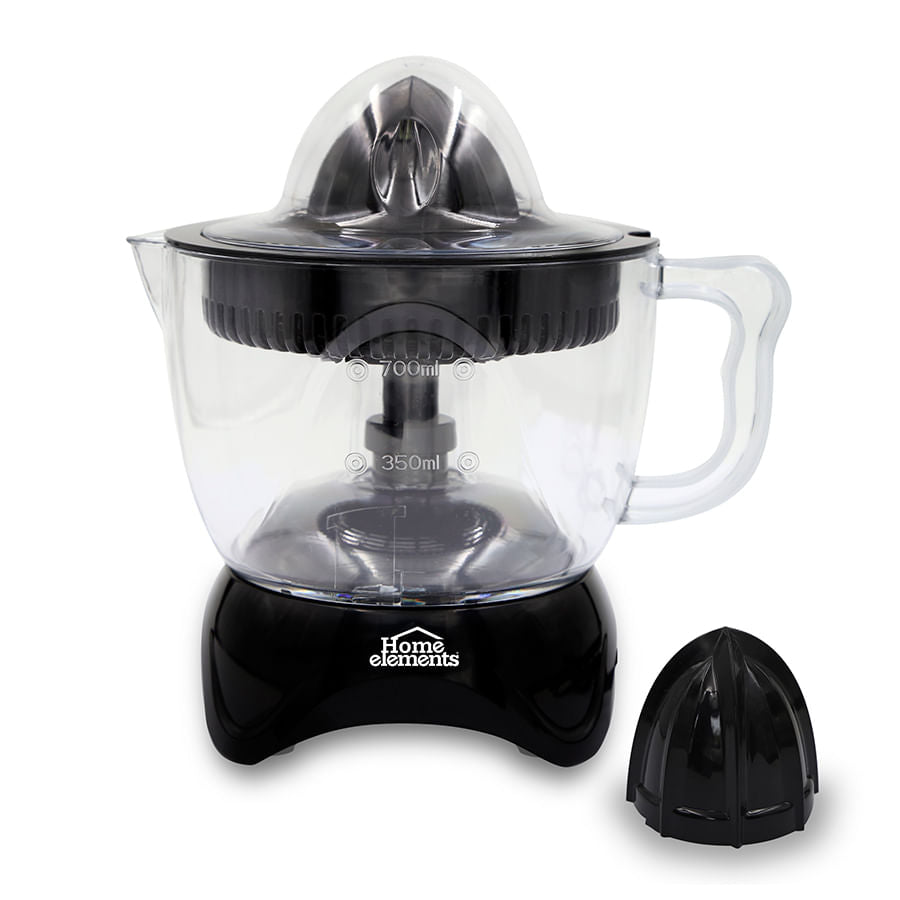Exprimidor De Jugo 1L Negro  Home Elements