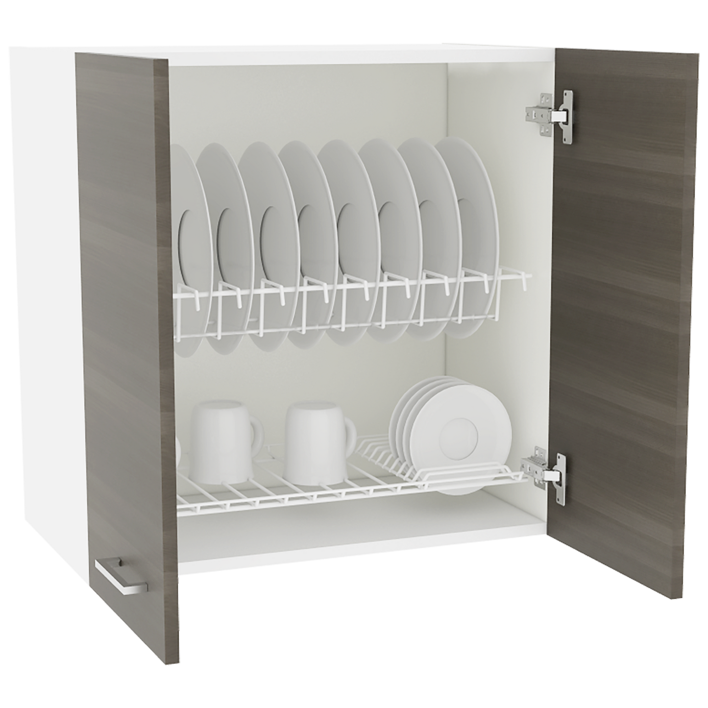 Mueble Superior Cocina Rossi Rta Blanco + Olivo