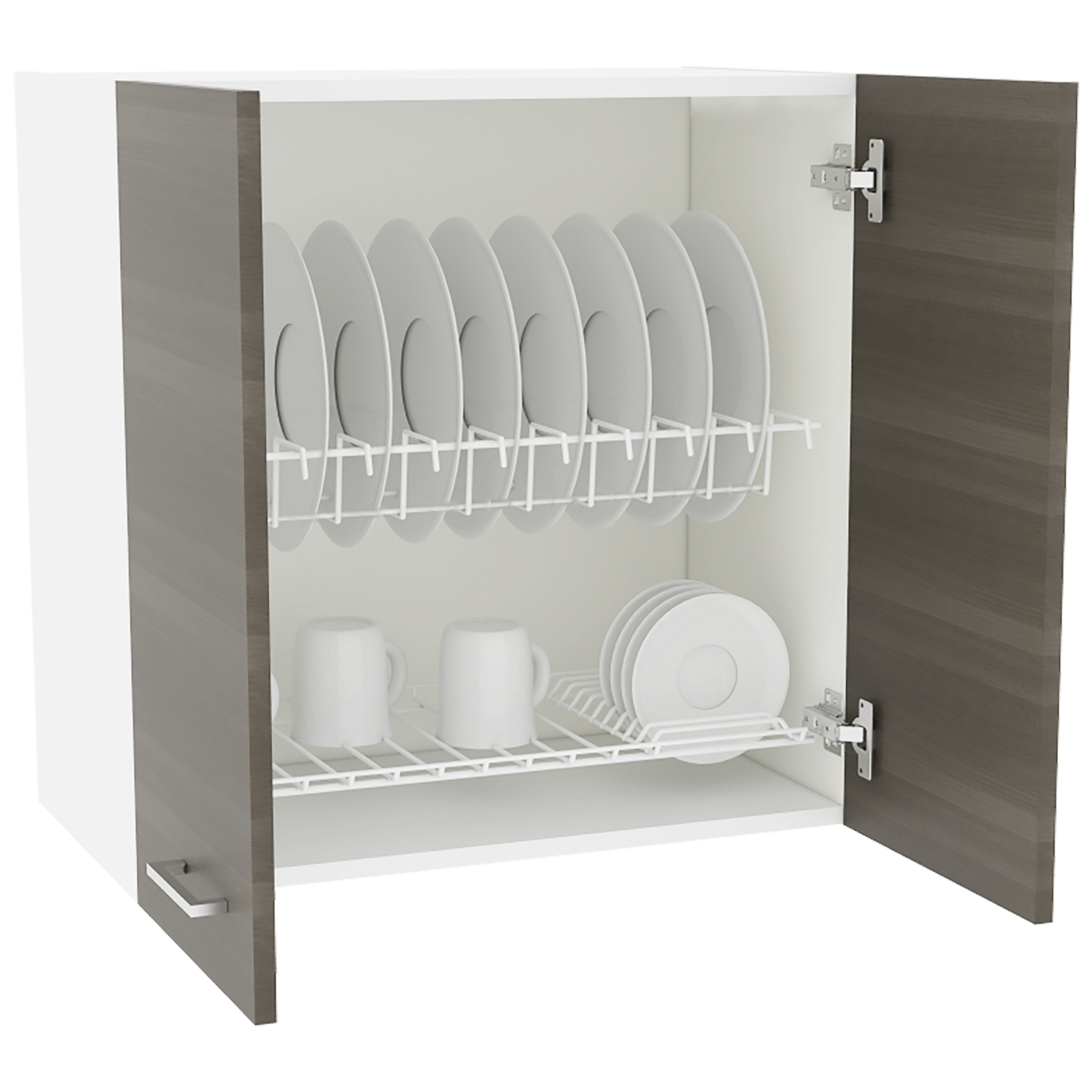 Mueble Superior Cocina Rossi Rta Blanco + Olivo