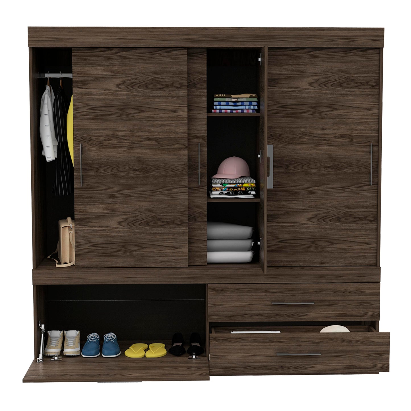 Closet Portofino 180 X 180 X 48 Rta Milan