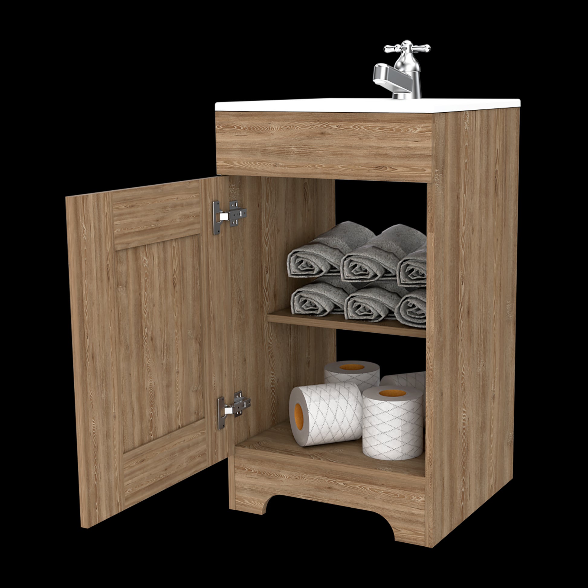 Mueble Para Lavamanos Barcelona 2 Rta Miel